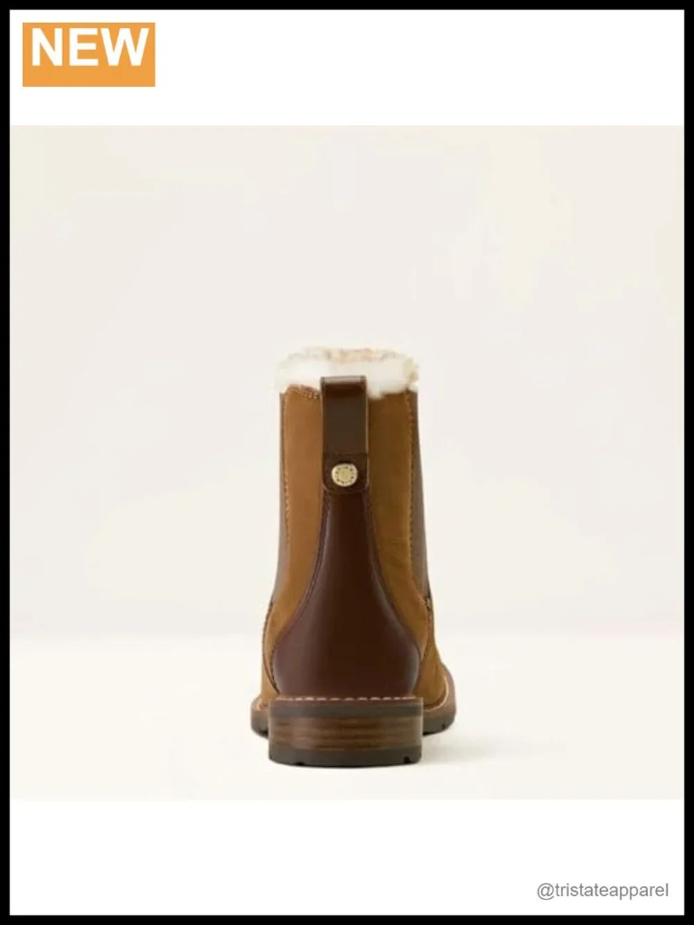Waterproof Chelsea Boots, Shearling Lined, Pull-On Ankle Boots